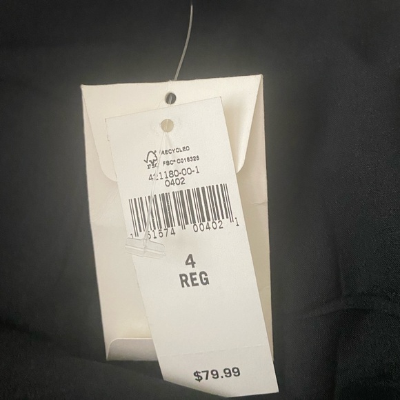 NWT Women’s Banana Republic Black Jackson Fit Dress Pants - size 4R - Picture 8 of 16